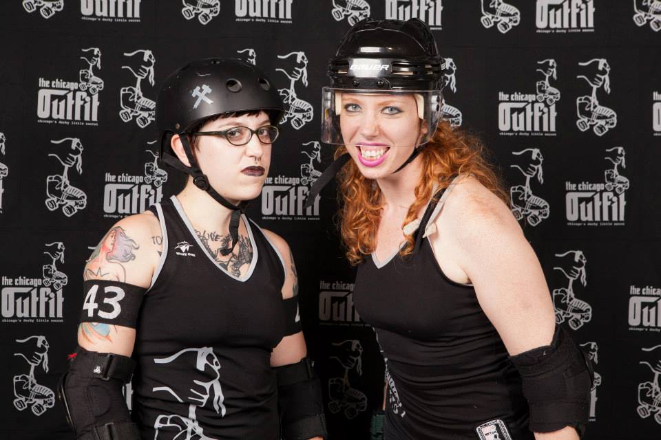 Sneer and Loathing and 'mistress' Agony Andy are voted Cutest Couple Often Seen Wearing Fake Blood on Their Faces