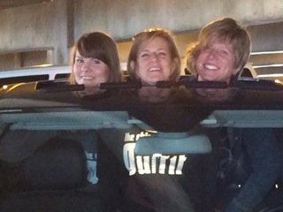 Outfit skaters in a limo for the Queen Latifah show